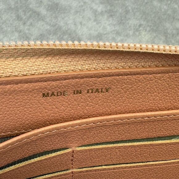 Chanel Pink Camelia Zippy Leather Long Wallet - Picture 12 of 14